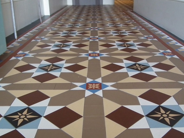 Mosaic Floor Tile Extensions to Existing Installations