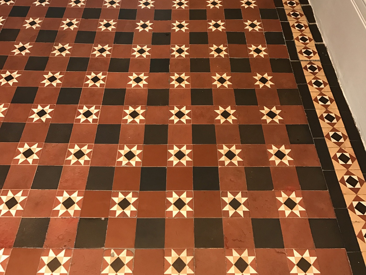 Victorian and Edwardian Floor Tile Restoration