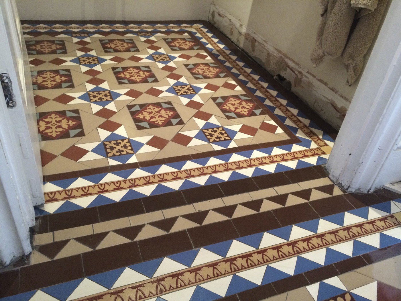 Victorian and Edwardian Floor Tile Restoration