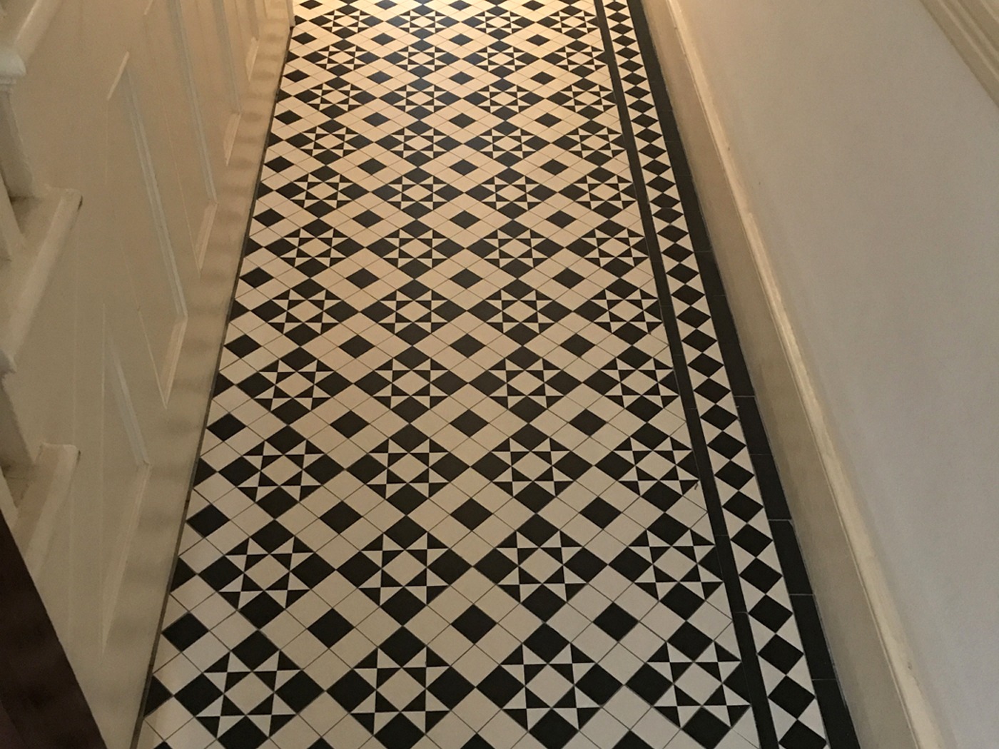 Mosaic Floor Tile Extensions to Existing Installations