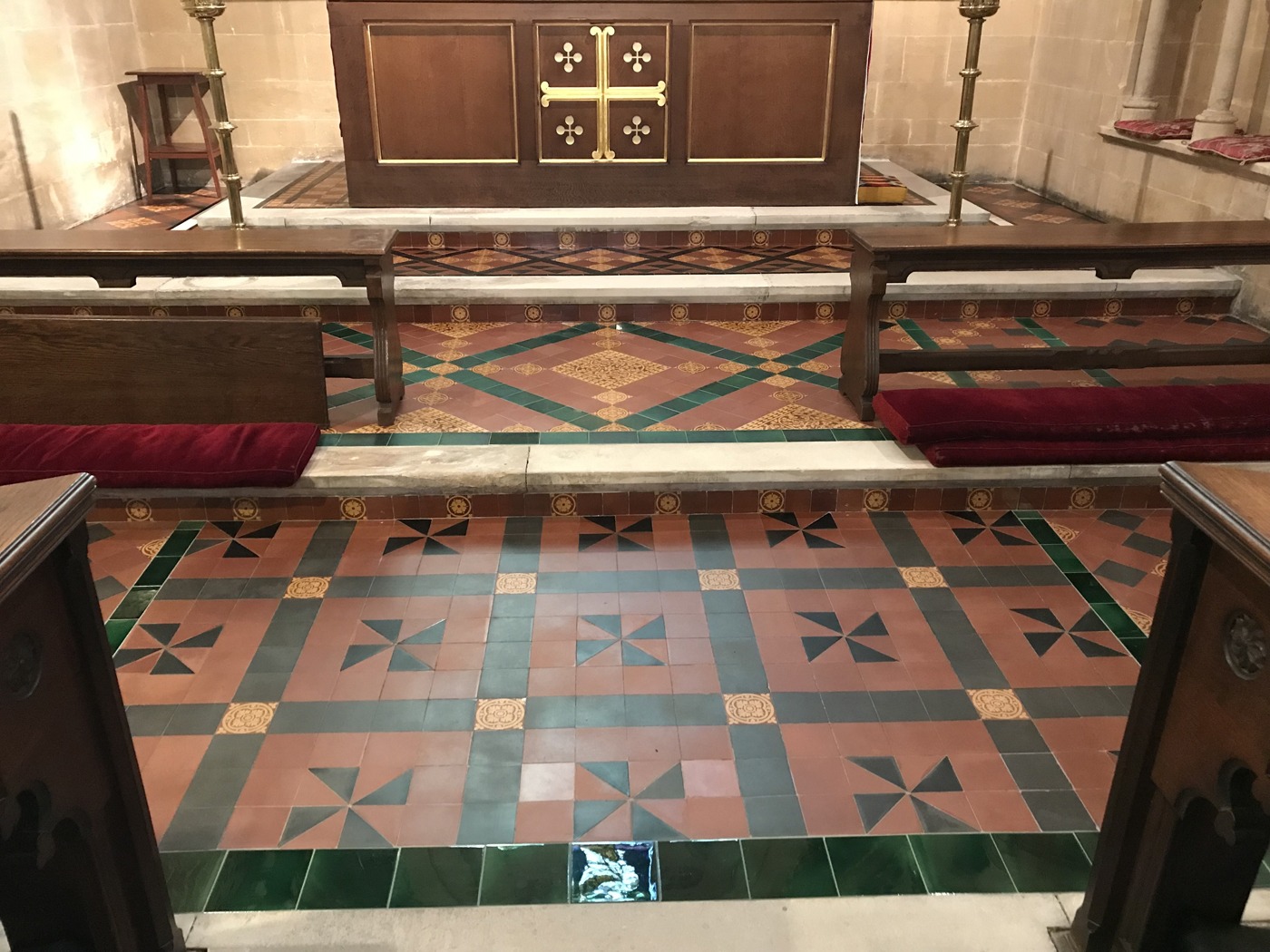 Victorian and Edwardian Floor Tile Restoration