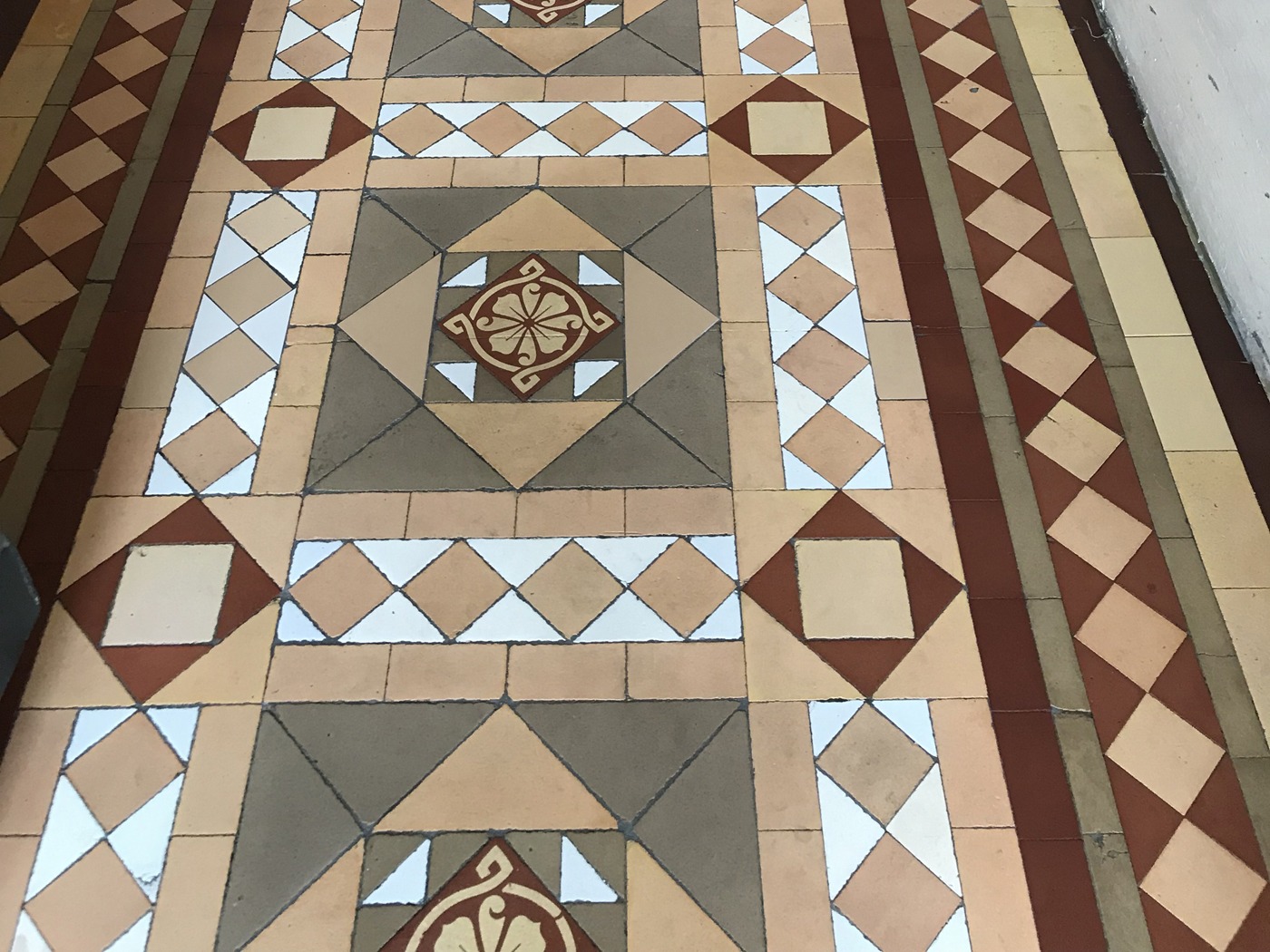 Victorian and Edwardian Floor Tile Restoration