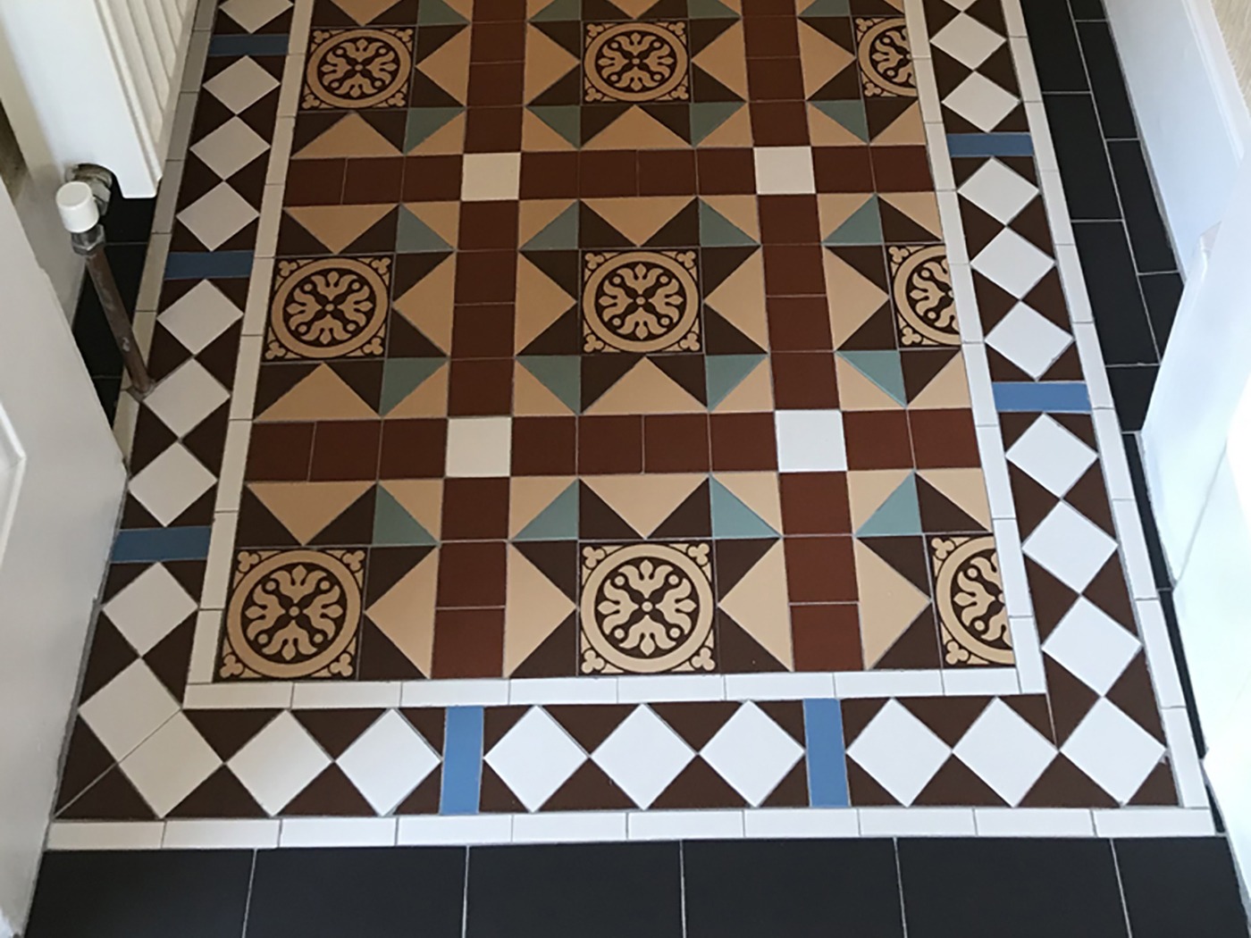 Victorian and Edwardian Floor Tile Restoration