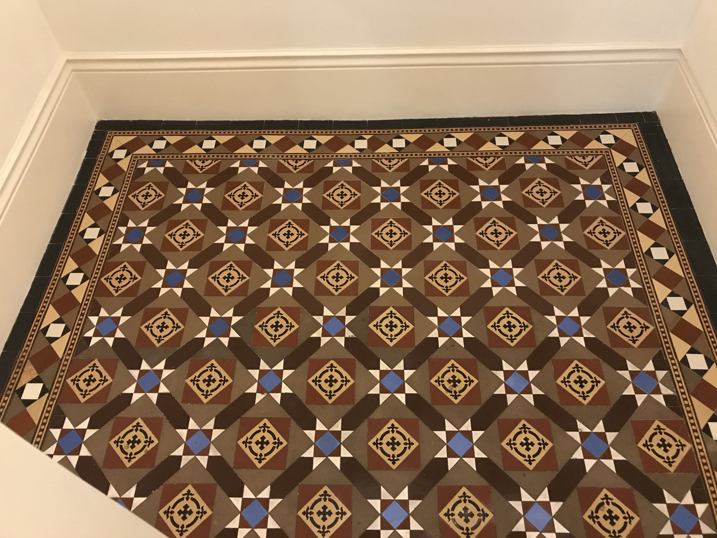 Victorian and Edwardian Floor Tile Restoration