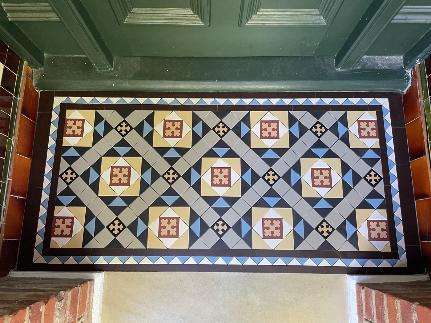 Victorian and Edwardian Floor Tile Restoration