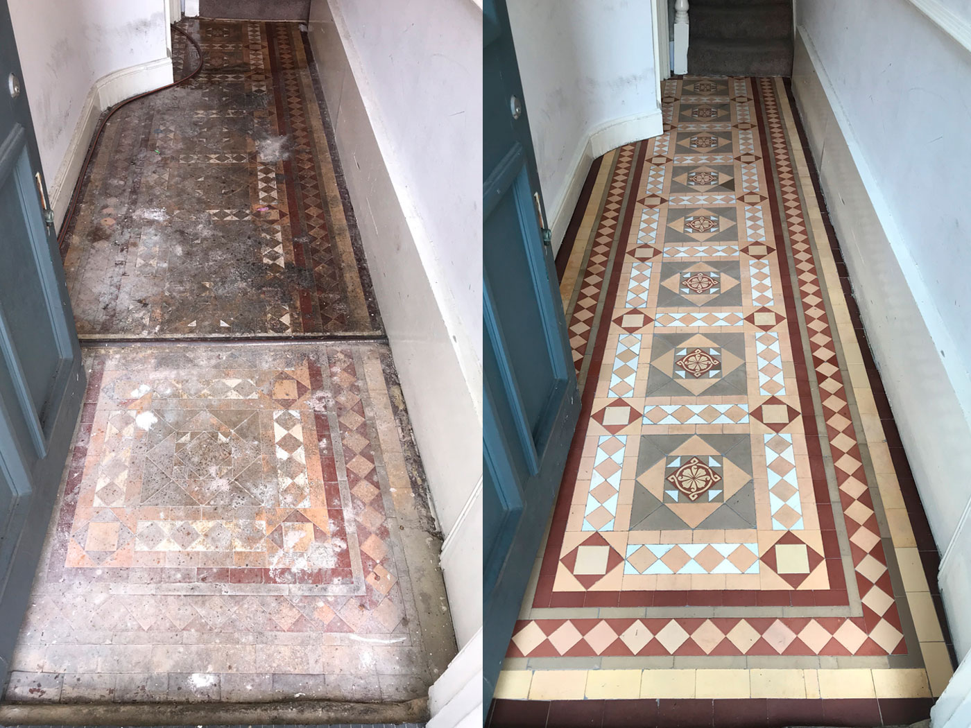 Victorian Tiles Cleaning